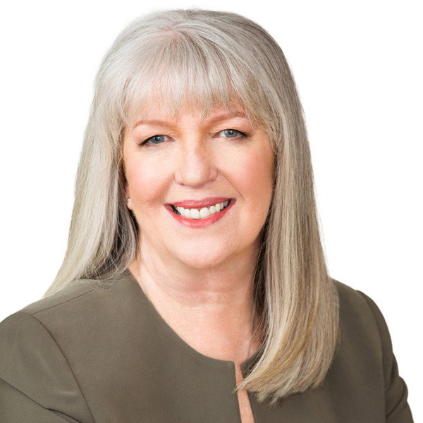 Kathy McCarthy headshot, white background