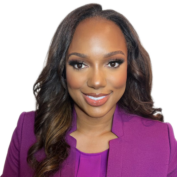 Myeisha Gamino headshot, white background