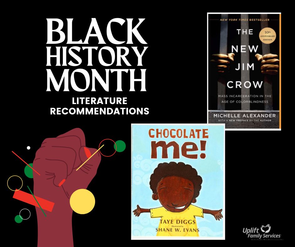 books New Jim Crow and Chocolate Me! covers
