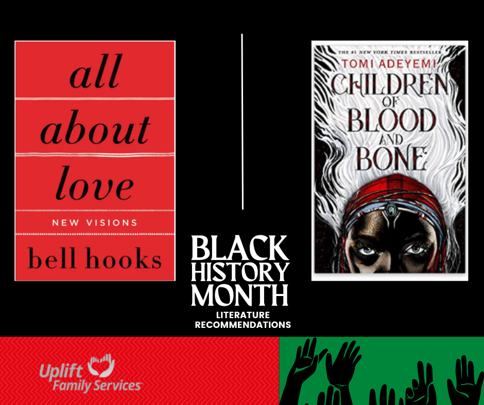 book All About Love and Children of Blood and Bone covers